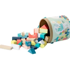 Vilac Wooden Building Blocks, 54 Pieces