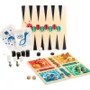 Vilac Wooden Games, Box Set of 4 Games