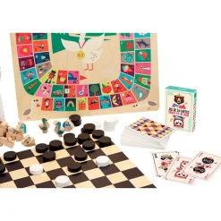 Vilac Wooden Games, Box Set of 4 Games