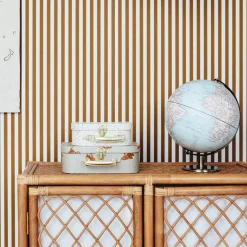 Vintage Globe Lamp, Illuminated Globe