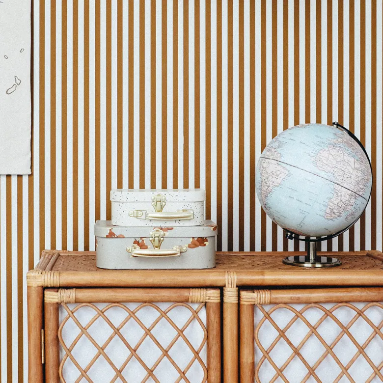Vintage Globe Lamp, Illuminated Globe