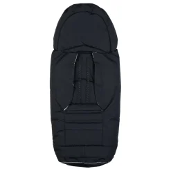 Voksi Footmuff, City North Stroller Bag, OEKO-TEX - Black Cream