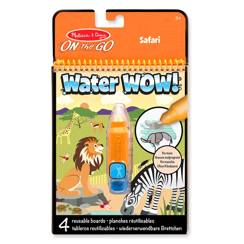 Water-Wow, Paint with Water, Reusable Safari Themes