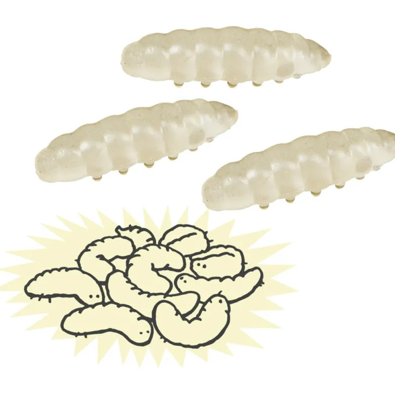 Wild+ Cool, Glow-in-the-Dark Maggots