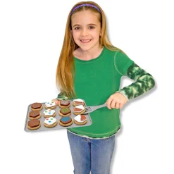 Wooden Play Cakes to Cut and Bake, Set of 12