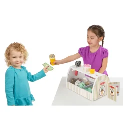 Wooden Play Food, Ice Cream Stand
