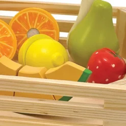 Wooden Play Food, Slicing Fruit Set