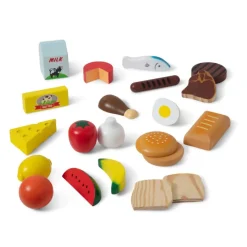 Wooden Play Food Starter Set