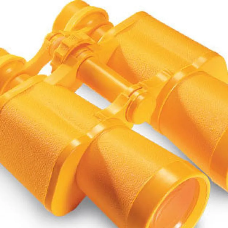 Yellow Binoculars