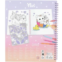 Ylvi Coloring Book with Sequins