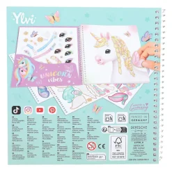 Ylvi Create Your Special Unicorn, Sticker Book