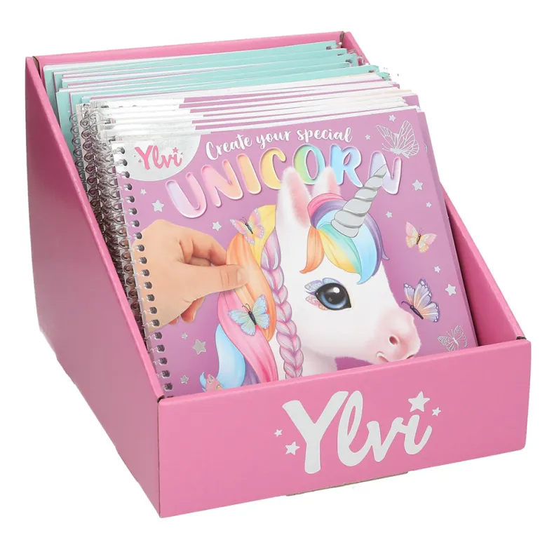 Ylvi Create Your Special Unicorn, Sticker Book