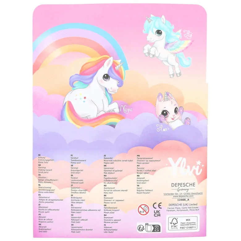 Ylvi Mini Sticker Fun, Small Sticker Book