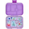 Yumbox Lunchbox with 6 Compartments, Original - Lulu Purple / Paris Tray