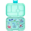 Yumbox Lunchbox with 6 Compartments, Original - Serene Aqua / Paris Tray