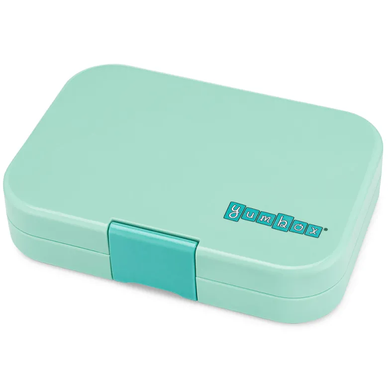 Yumbox Lunchbox with 6 Compartments, Original - Serene Aqua / Paris Tray