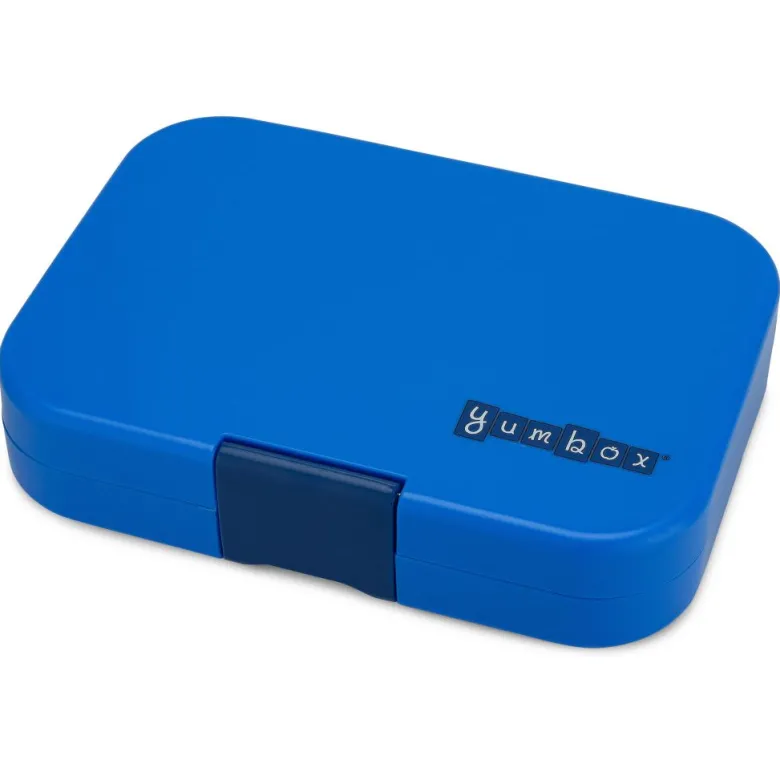 Yumbox Lunchbox with 4 Compartments, Panino, Dino - Surf Blue