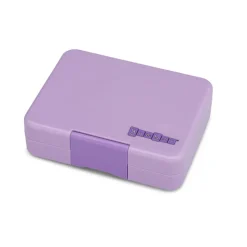 Yumbox Lunchbox with 3 Compartments, Snack - Lavender Purple/Unicorn