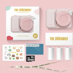 ZooFamily, Zoo Print, 3-in-1 Camera with Instant Print, Ages 5–11 – Unicorn