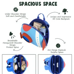 Zoy Zoii Backpack, Rocket Blue